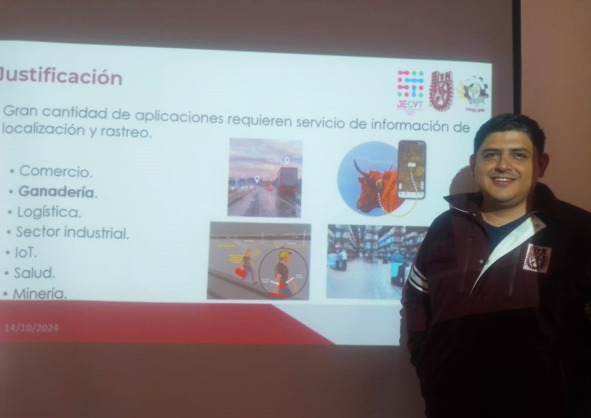 M. en C. Ramón Jaramillo Martínez Conferencia: Método basado en RSSI para seguimiento y localización en exteriores Él es Ingeniero en comunicaciones y electrónica por la Universidad Autónoma de Zacatecas (UAZ), y Maestro en Ciencias de la Ingeniería con orientación a energías renovables y ciencias ambientales por la misma Universidad. Actualmente es Doctorante en Manufactura Avanzada por el Centro de Tecnología Avanzada, CIATEQ. Ha participado como como Ingeniero de desarrollo de hardware en Lasec Technology Systems, Ingeniero de diseño PCB en startup INSTAWARE y Docente en la carrera de Ing. en Robótica y Mecatrónica en la UAZ. Actualmente es docente de tiempo completo en la UPIIZ en la carrera de Ing. Mecatrónica. Sus principales áreas de interés son el control automático, robótica, inteligencia artificial, instrumentación y diseño electrónico.