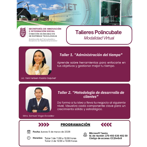 Webinar de fomento a la cultura emprendedora